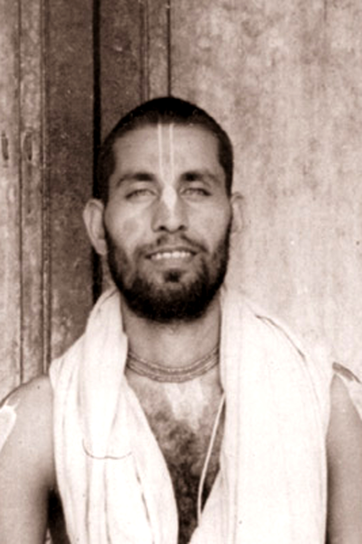 Gurudeva jeune Noir et Blanc